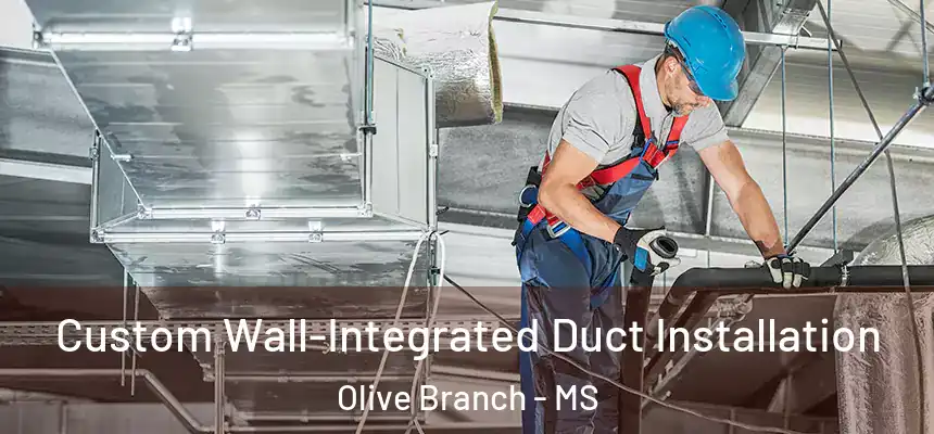  Custom Wall-Integrated Duct Installation Olive Branch - MS